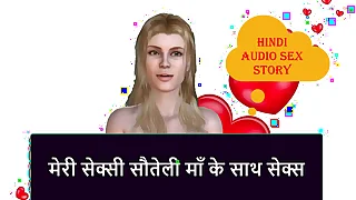 Hindi Audio Sex Story - Sex close to my sexy stepmom