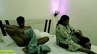 Screwing friends crestfallen wife at hotel&excl; Indian XXX Bhabhi sex