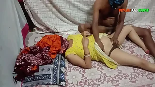 Indian hot maid making out with owner elder son  - BENGALI XXX COUPLE